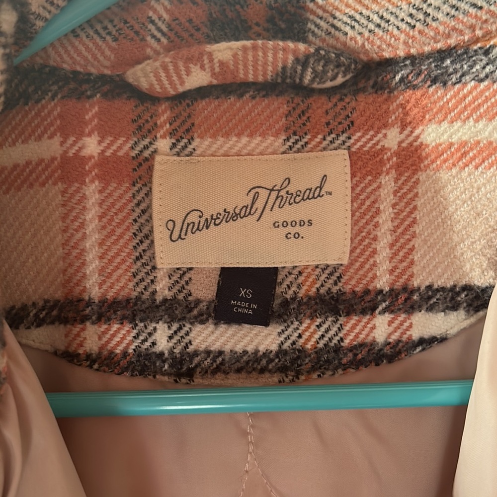 Universal Thread Long Flannel Jacket - Picture 2 of 8